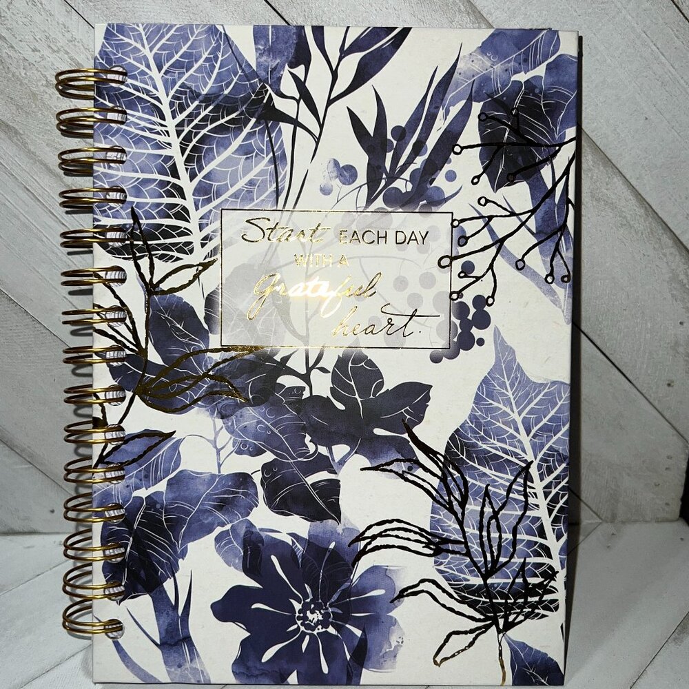 Start Each Day With A Grateful Heart Spiral-Bound Notebook 12.00